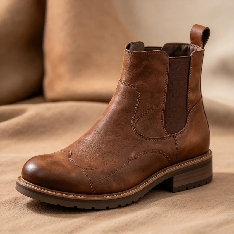 Cow split leather applications for footwear and leather goods