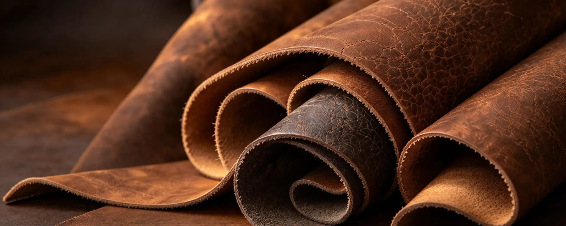 Wet-Process Embossed Split Leather